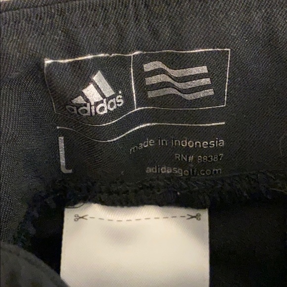 Excellent condition Adidas black golf pants size L - Picture 4 of 5